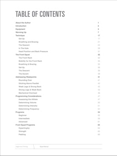 Juggernaut Training.pdf Squat Manual – Juggernaut Training Systems